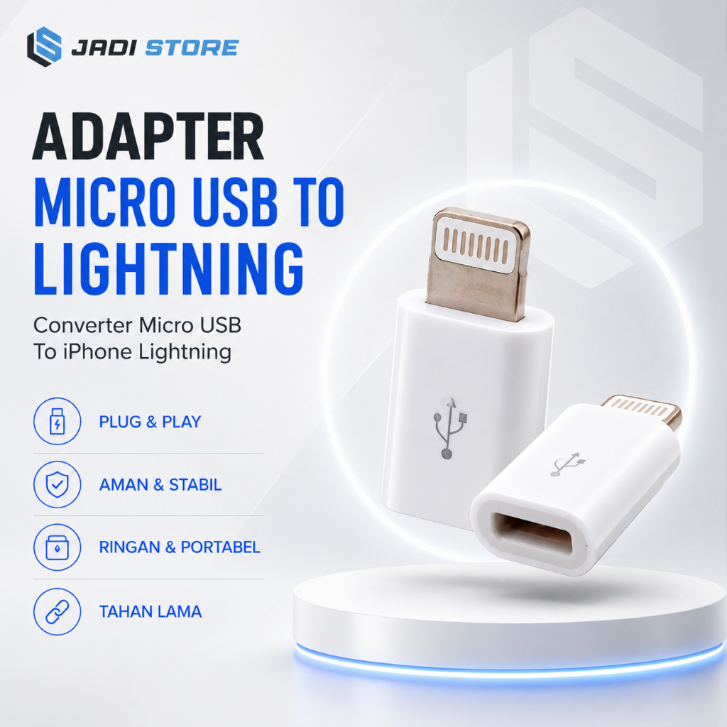 Converter Micro USB To Iphone 5 6 Lighting