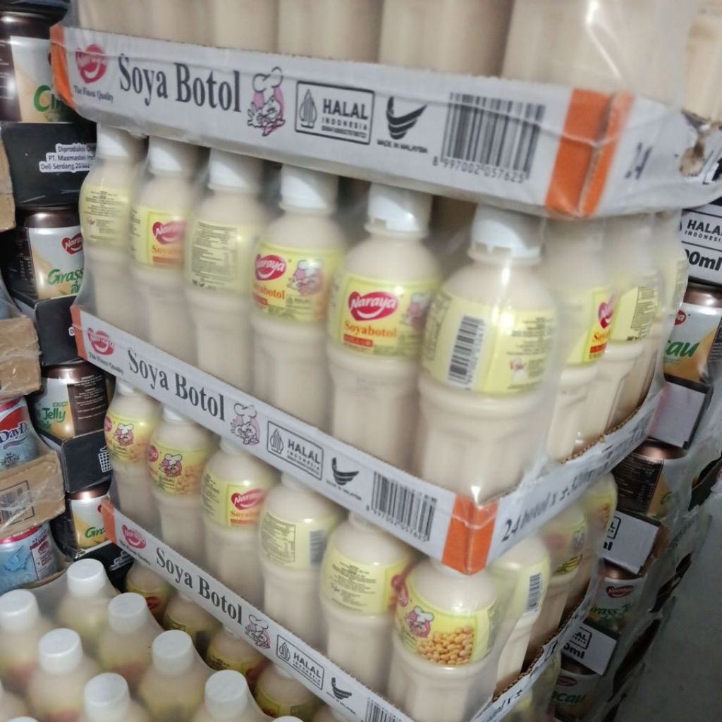 Minuman Botol Soya Naraya, Soya Botol, Naraya Soya 320ml