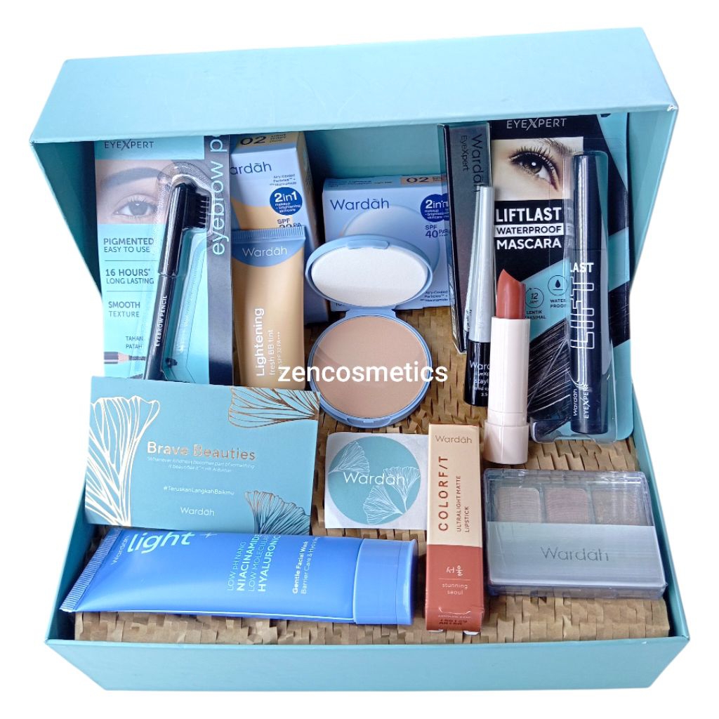 Wardah Paket Make Up Lengkap/ Wardah Make up Komplit /Make Up Parsel