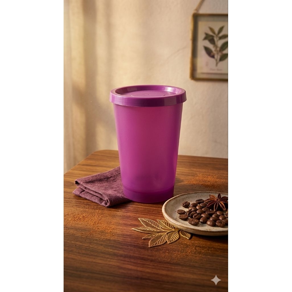 Tupperware medium Tumbler - tumbler medium tupperware new