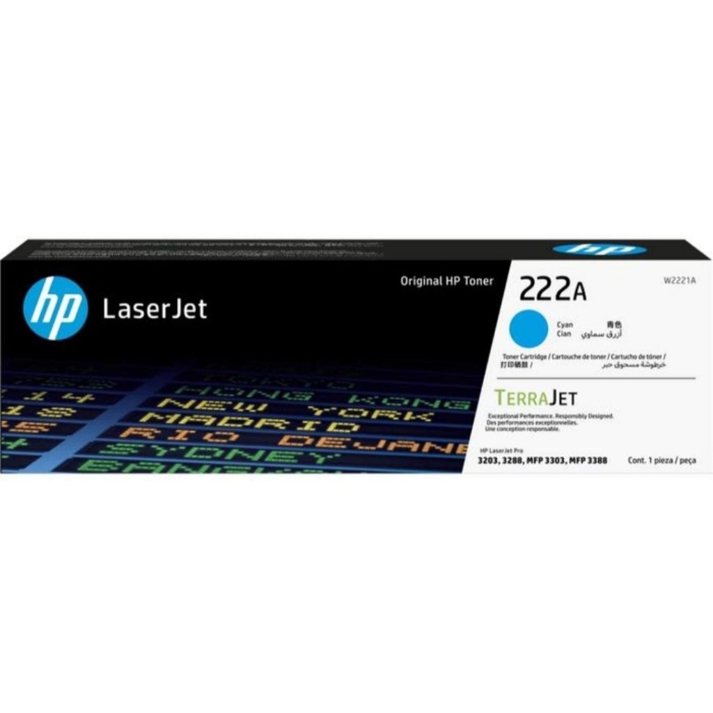 Tinta Printer HP 222A LaserJet Toner Cartridge Original
