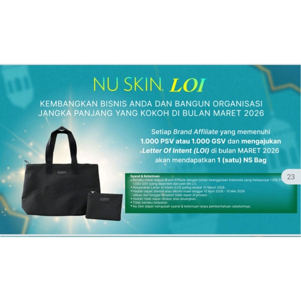 TAS LOI NU     SKIN CANTIK BAGUS SEKALI