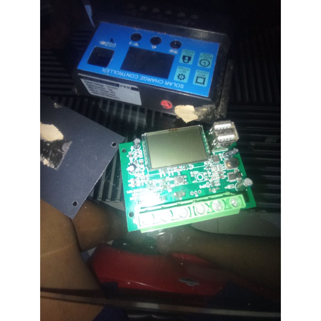 SCC pwm biru rusak bekas