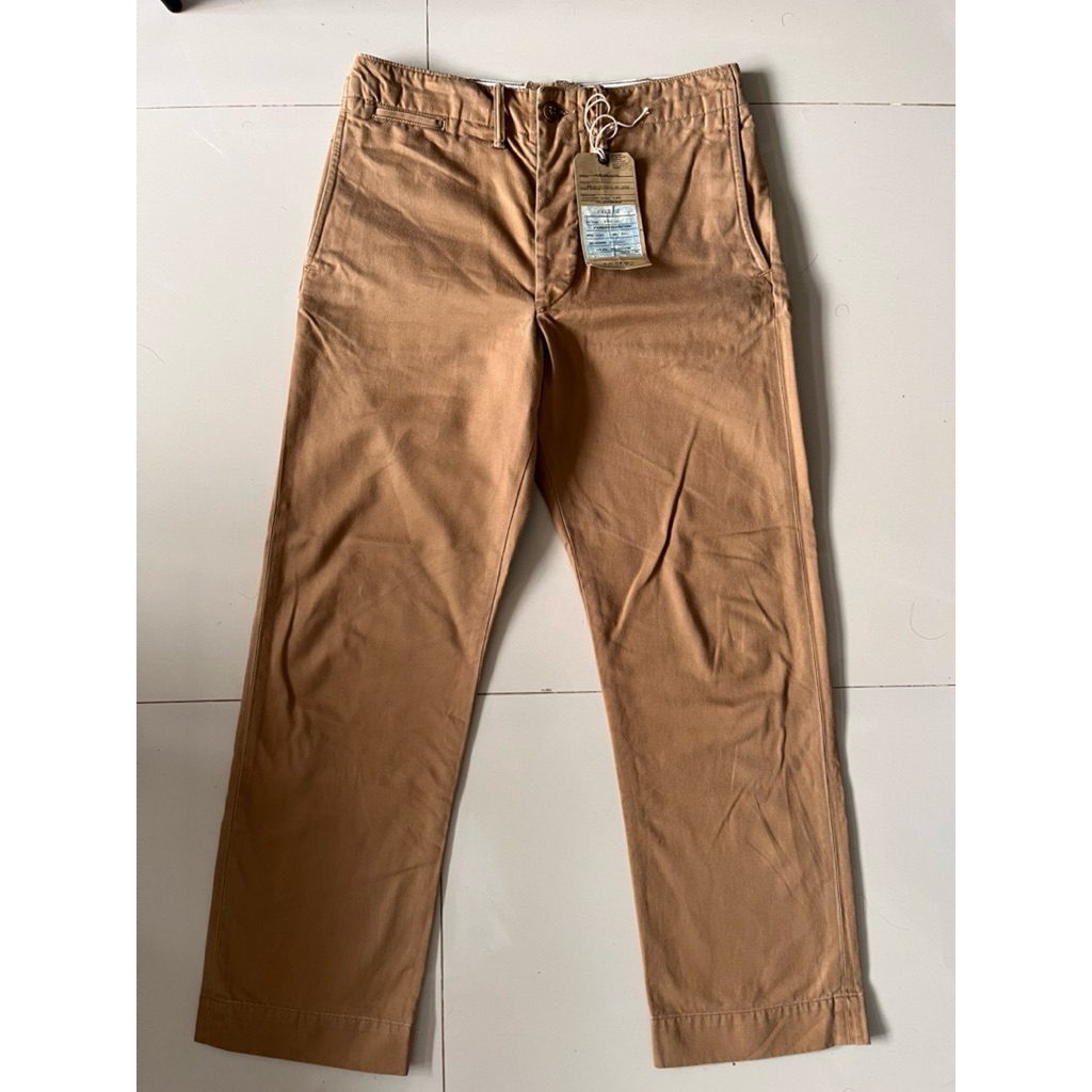 Chino Double RL British Khaki Vintage Washed Field Pants Polo RRL