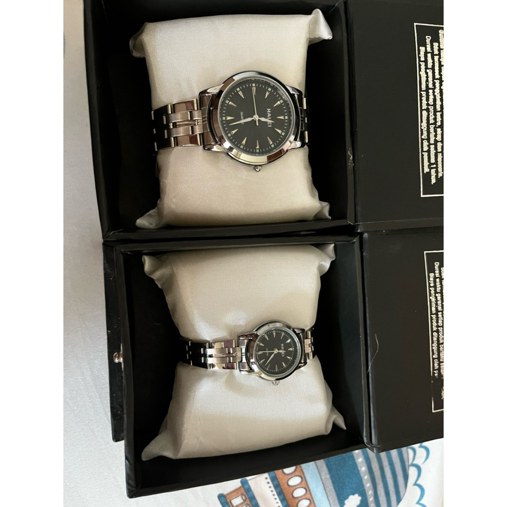 JAM TANGAN HALEI COUPLE - 348 M dan L