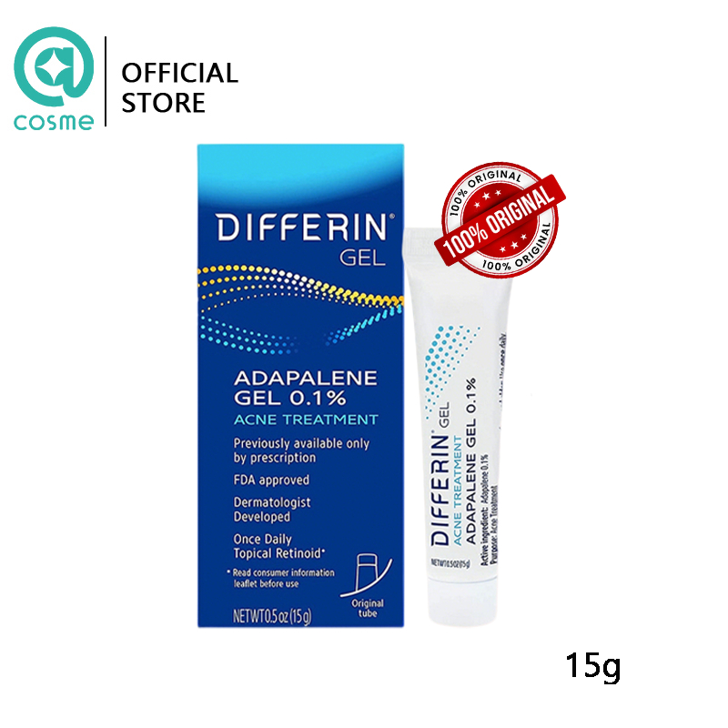 Differin Acne Treatment Gel/Differin Adapalene Gel 0.1% Acne Treatment 15g