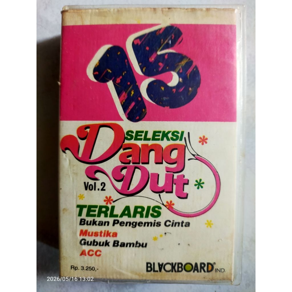 kaset pita jadul 15 SELEKSI DANGDUT VOL.2 TERLARIS