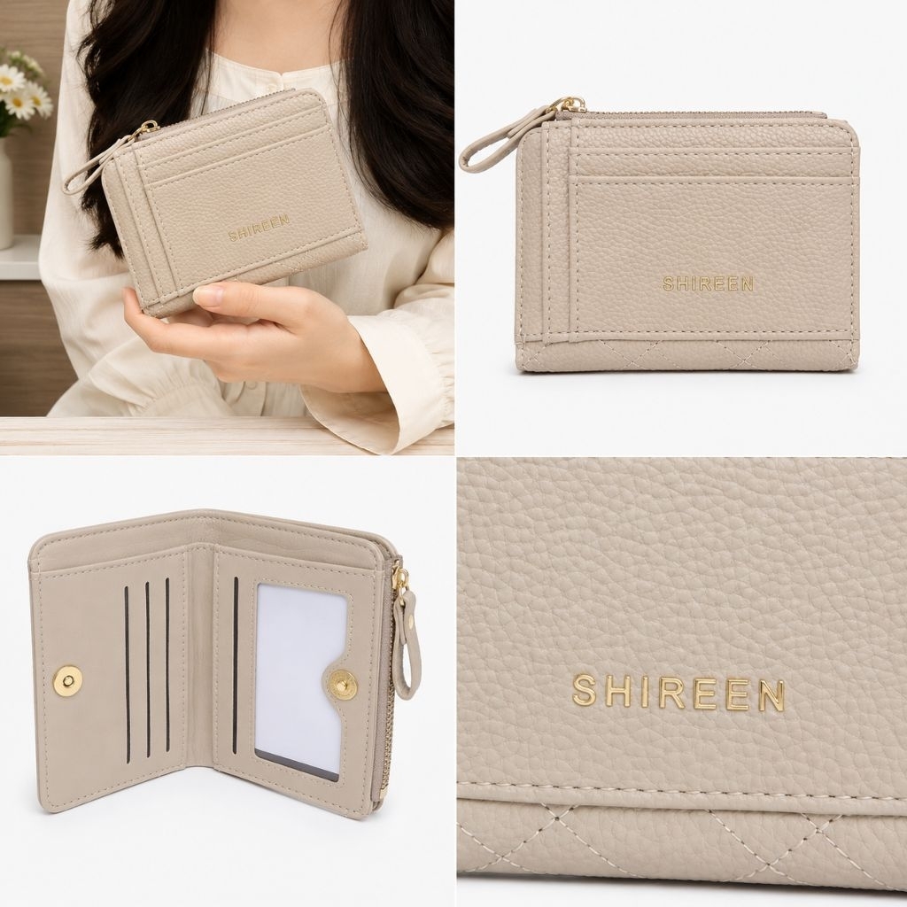 MEYMEYBAGS- Dompet Wanita Mini Kecil Simple Dompet Cewek Dompet Koin Korea Style