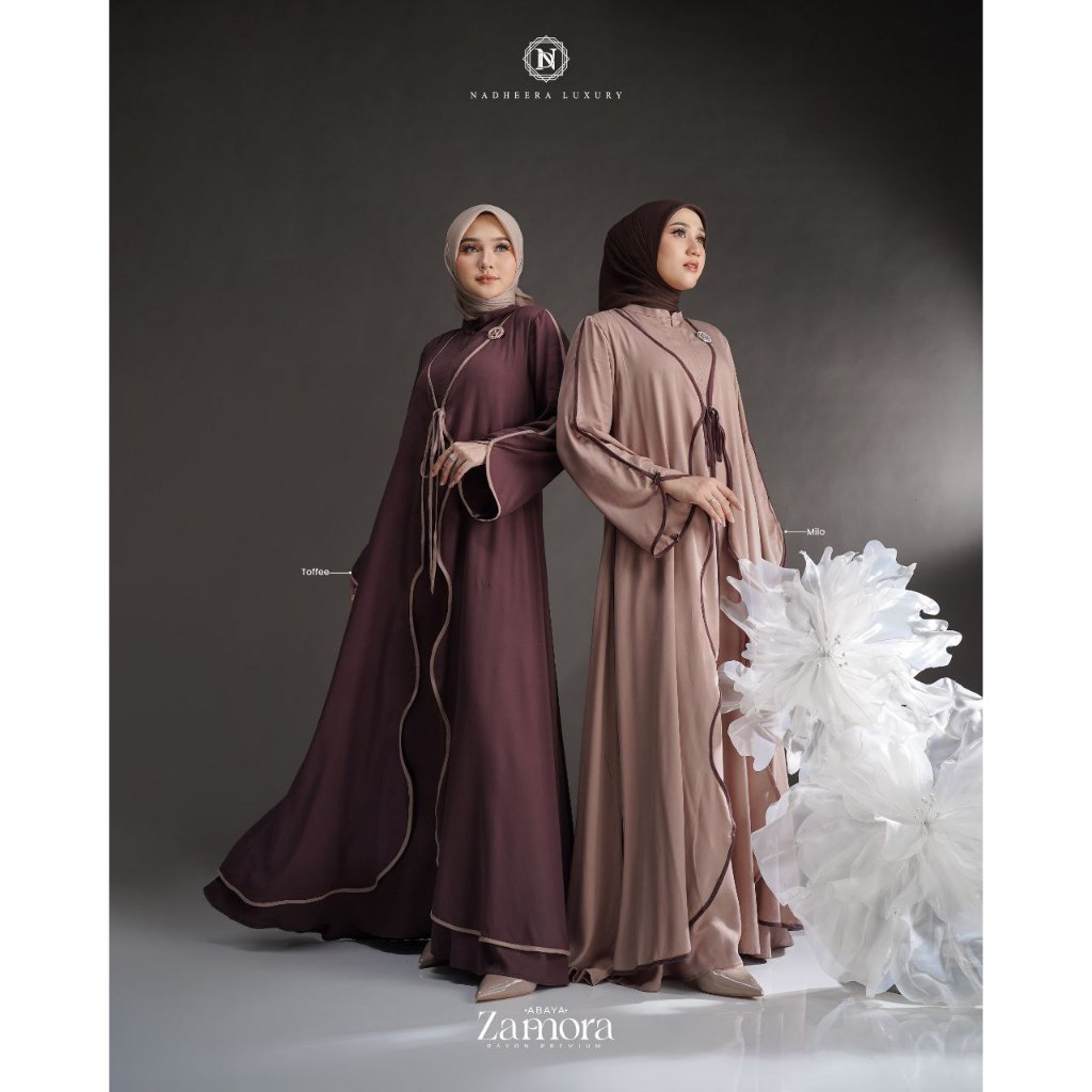 GAMIS NADHEERA MURAH ZAMORA ABAYA ORI BISA COD