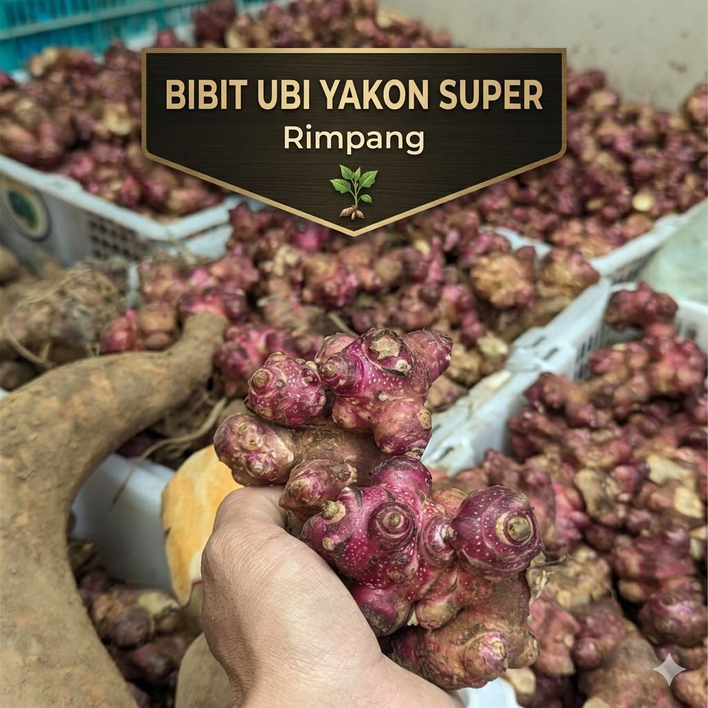 Bibit Umbi yakon Wonosobo Siap Tanam MURAH