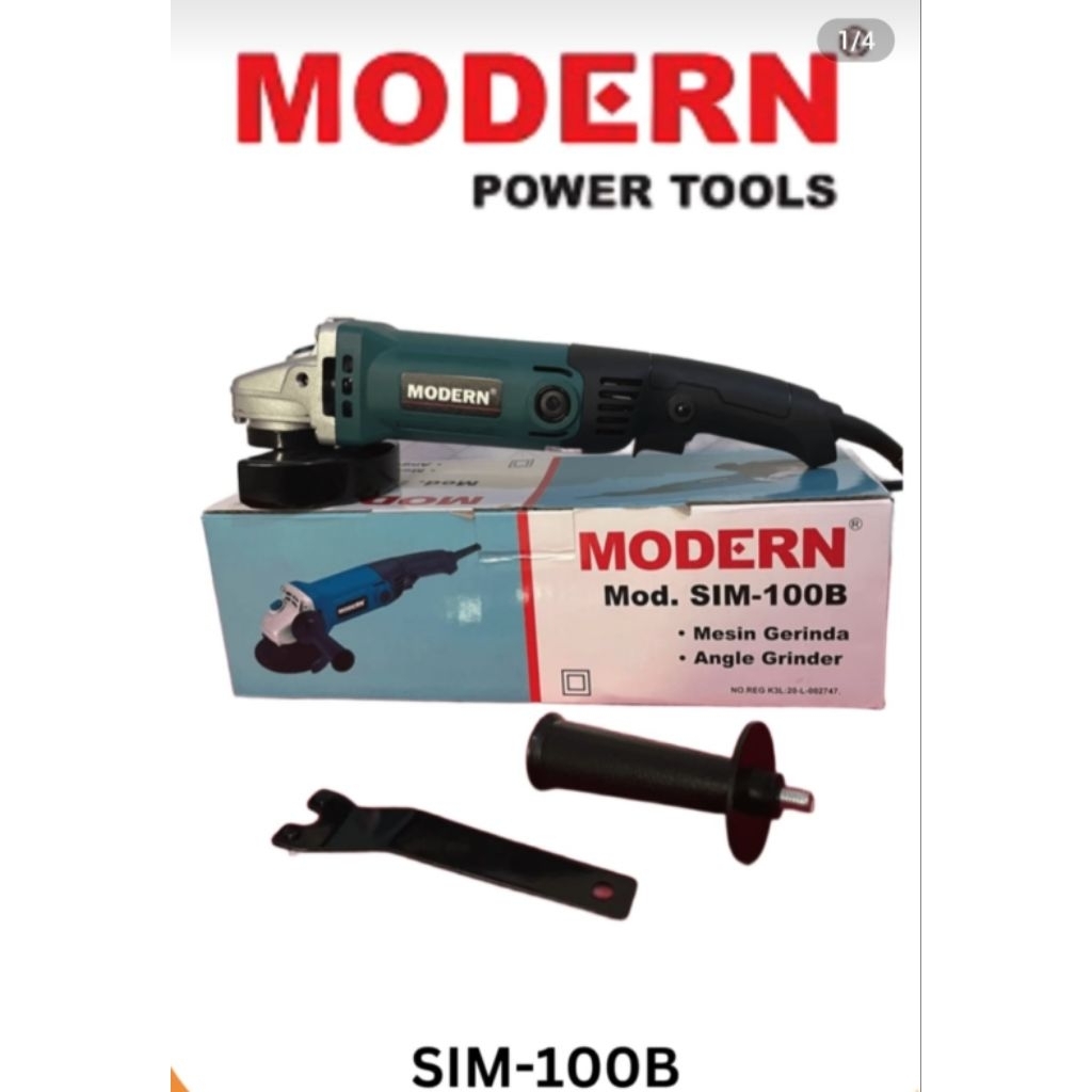 Gerinda MODERN SIM100B Gerinda 4"/SIM 100B