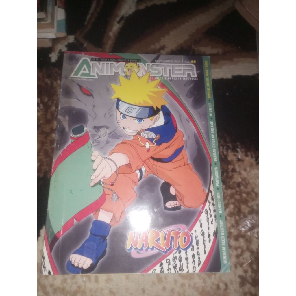 edisi khusus NARUTO @ animonster, + poster