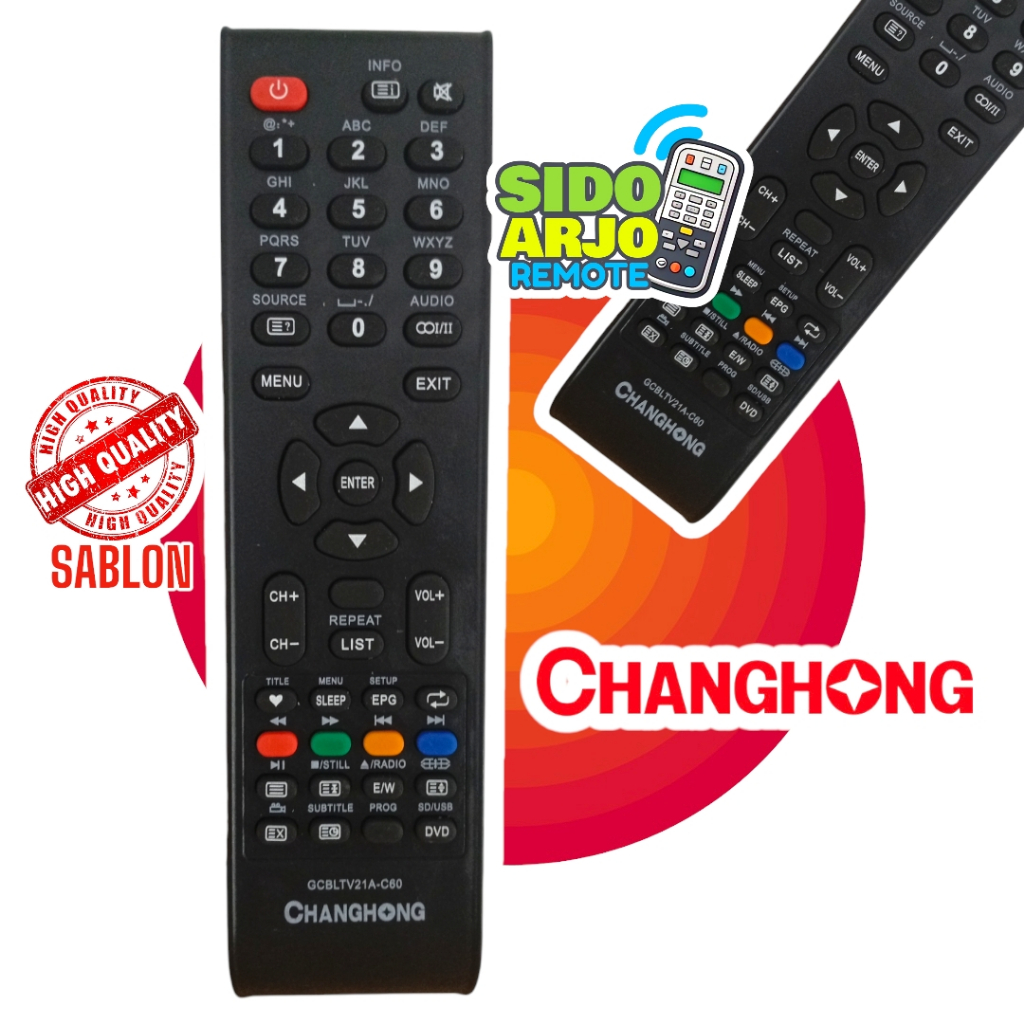 REMOTE TV CHANGHONG LCD/LED SMART TV