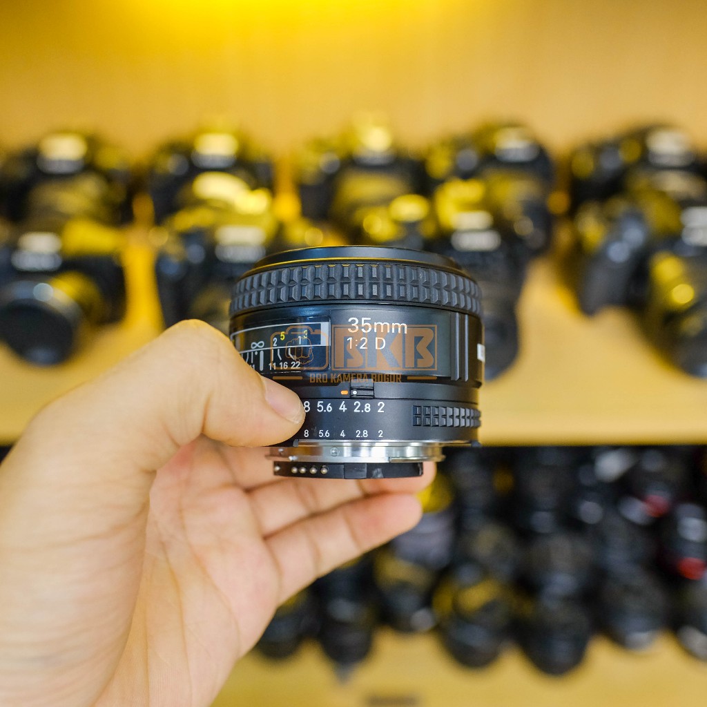 Lensa Nikon AFD 35mm 1.2 No Box Mulus