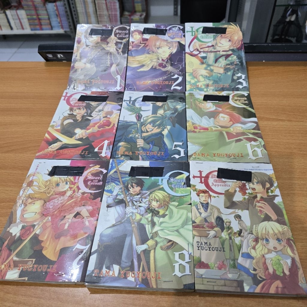 Bundle Komik C+ Sword And Cornett Volume 1-8 + Appendix Preloved