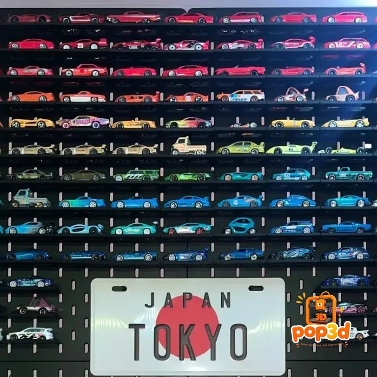 Dudukan Display Mobil Diecast 1/64 - Organizer Koleksi Papan IKEA Skadis | Aksesoris Skadis