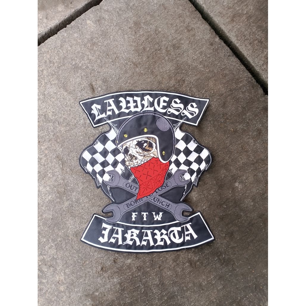 LAWLESS JAKARTA - FTW BACK PATCH