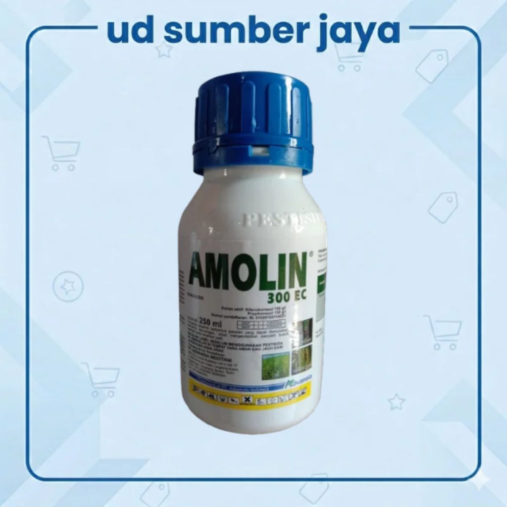 Fungisida Amolin 300 EC 250 ML Difenokonazol Propikonazol