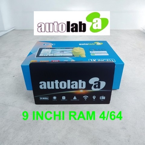 PROMO TERBARU Head Unit Android AUTOLAB BOOSTER 9 " terbaru Ram 4/ROM 64GB ANDROID OS 14 Tv Mobil 9I