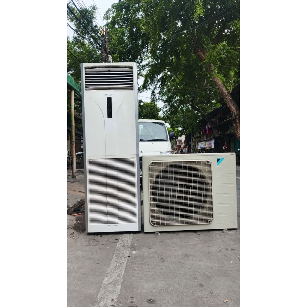 AC Standing Floor Daikin Malaysia 5 PK R 410 Second
