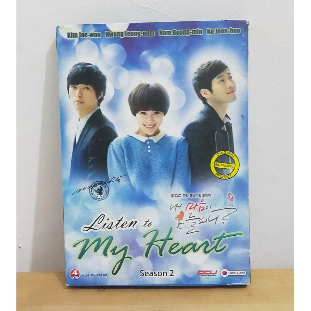 vcd original Listen to my heart 1 dan 2