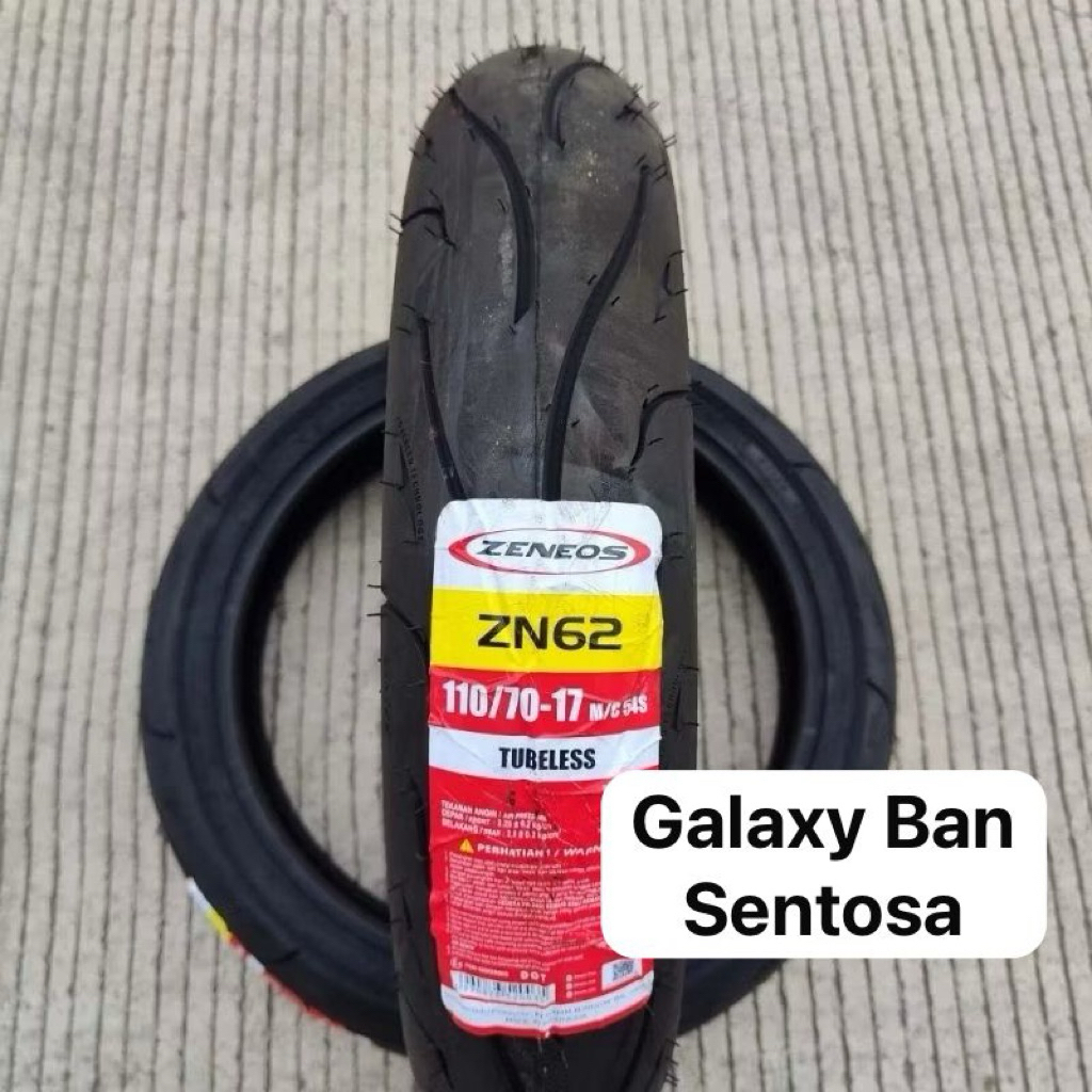Ban Zeneos 110/70-17 ZN62 Tubeless