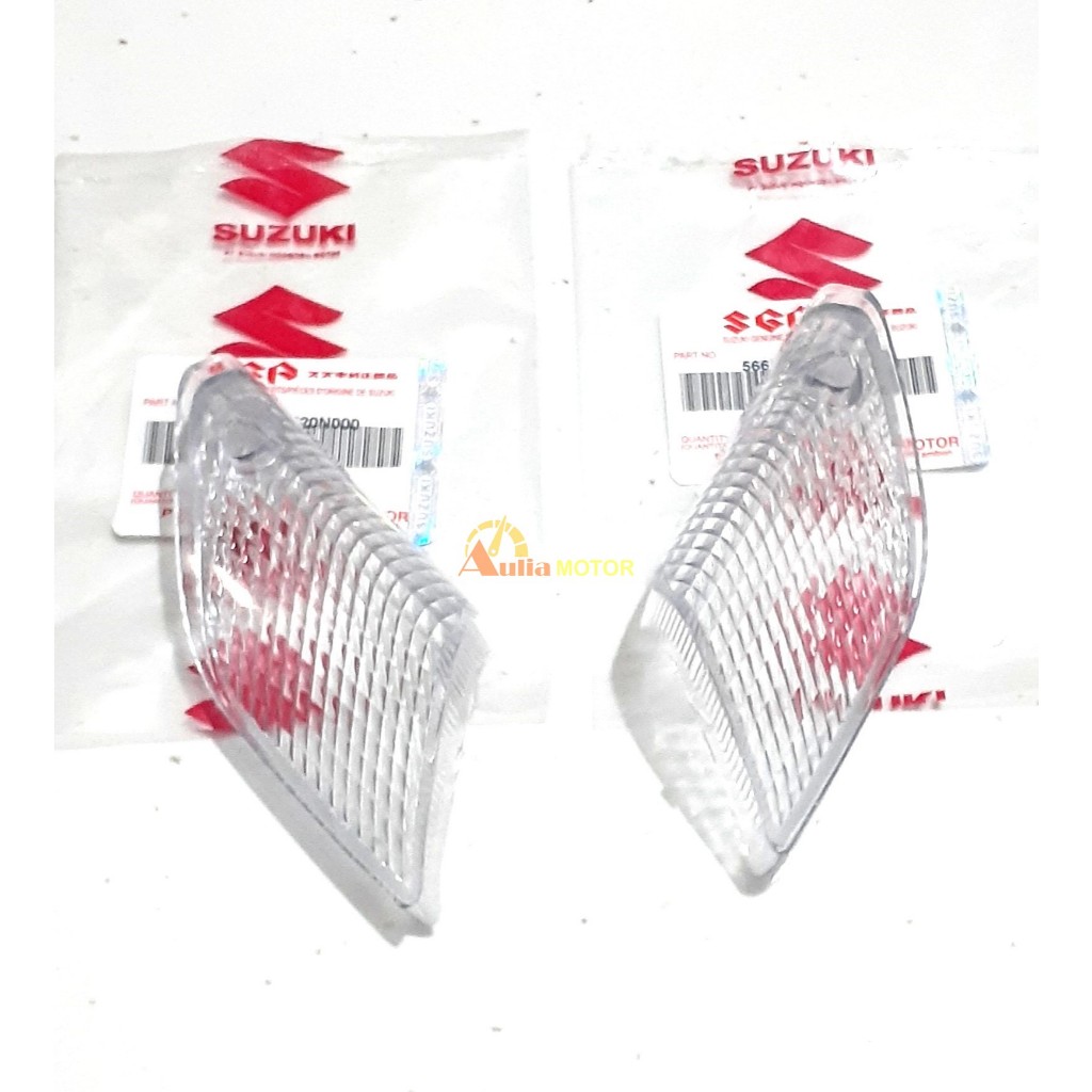 am 1 SET SHOGUN 110 MIKA KACA LAMPU SEN SEIN RITING DEPAN KANAN KIRI SHOGUN 110 NEW SHOGUN R 110