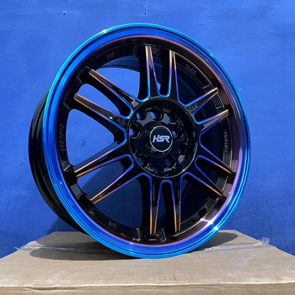 Pelek Samlong Innova R15 Velg Hsr Bly Rainbow Two Tone Velg Racing Ertiga