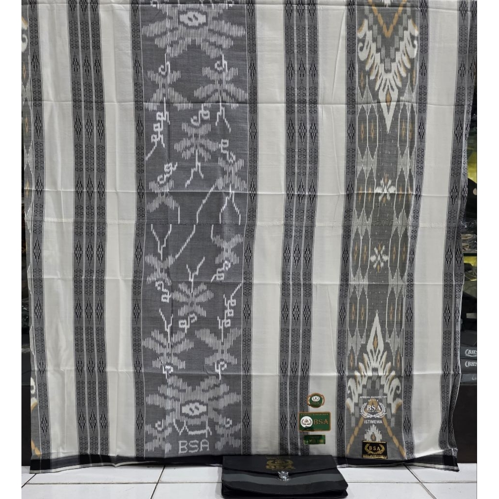 Sarung BSA Mesres 100 TMB Motifbaru Original jahit tengah