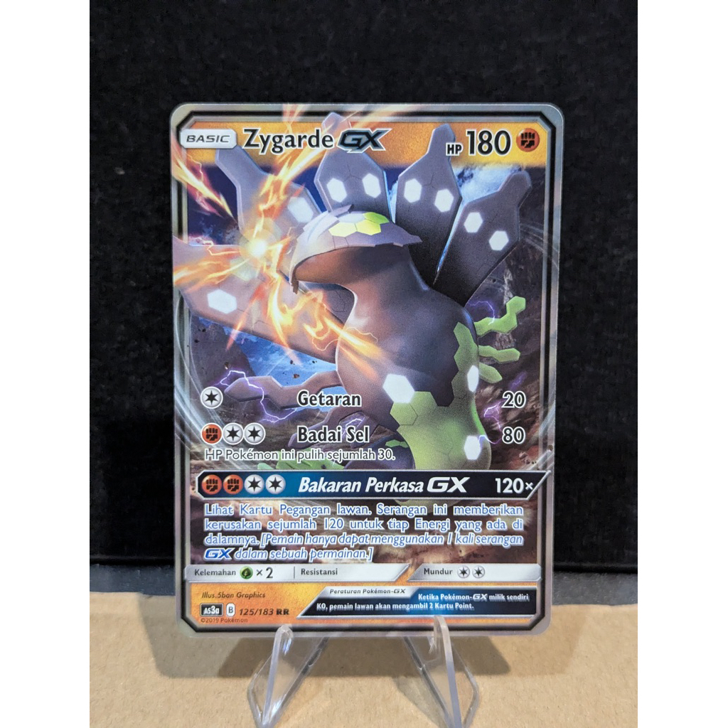 Kartu Pokemon Zygarde GX TCG Indonesia