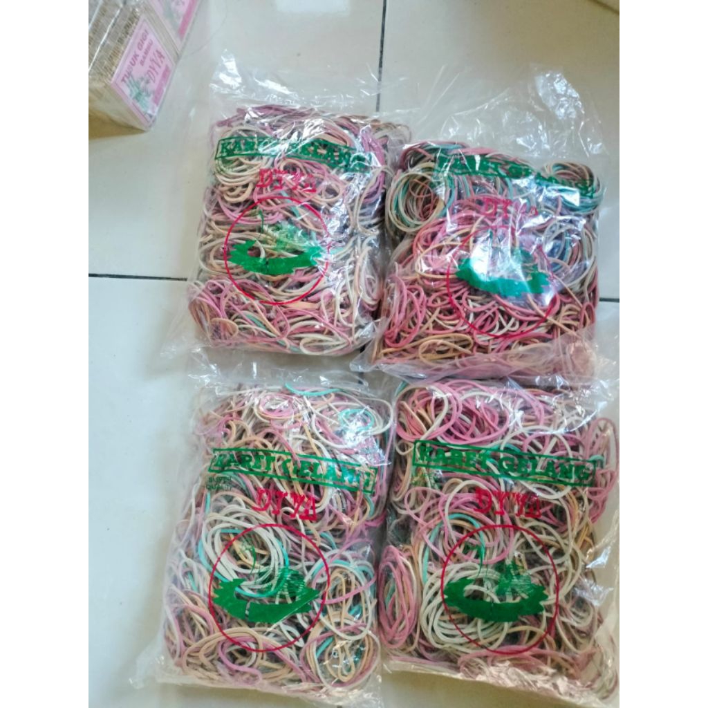 KARET GELANG MENTAH 500 GRAM