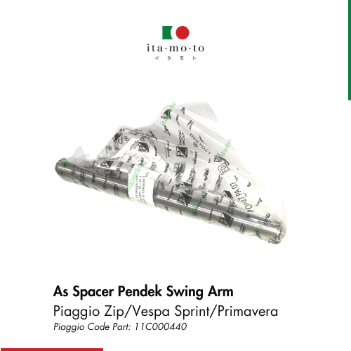 As spacer pendek swing arm piaggio zip / vespa sprint primavera - Original Piaggio Part