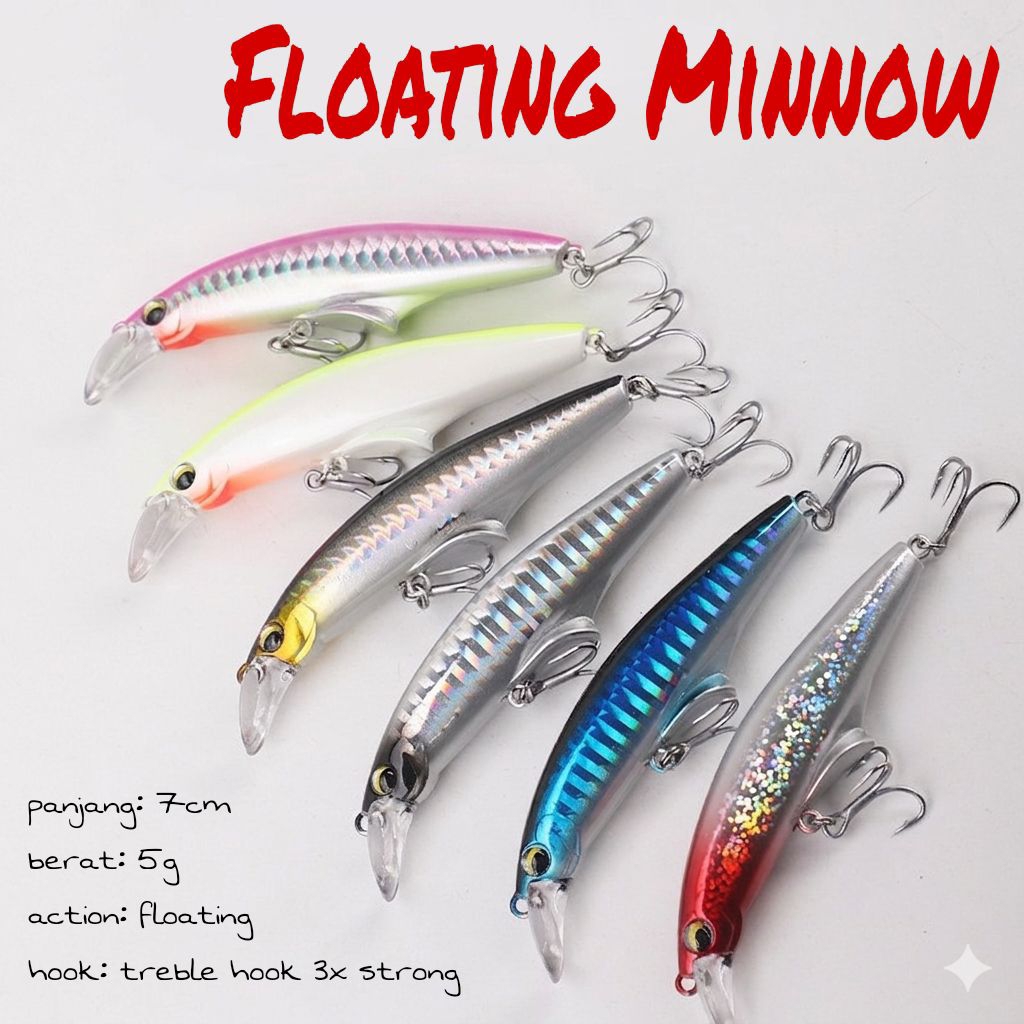 Minnow Floating 7cm 5gram