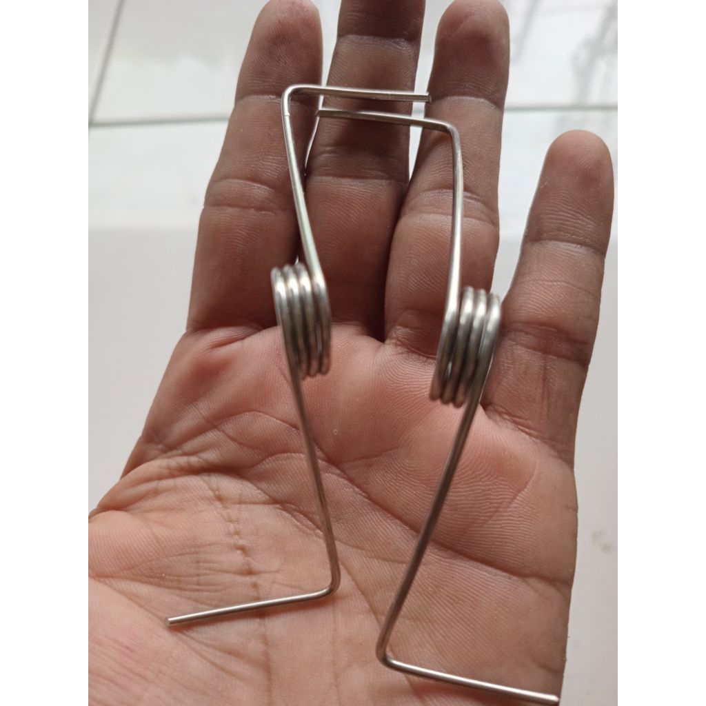 per spring pegas pintu mesin cuci stanlis per pasang