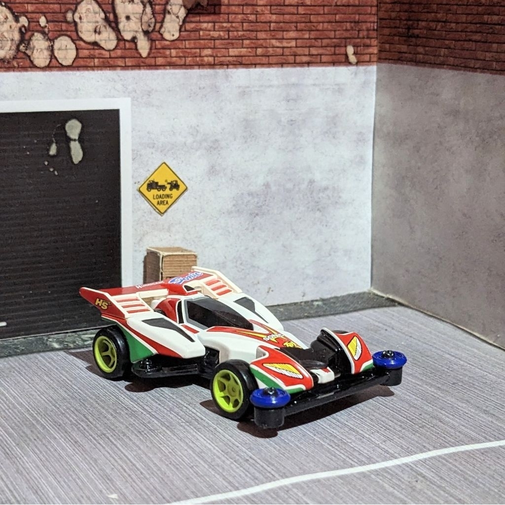 Tomica Premium Unlimited Tamiya Mini 4WD Hurricane Sonic (Loose)