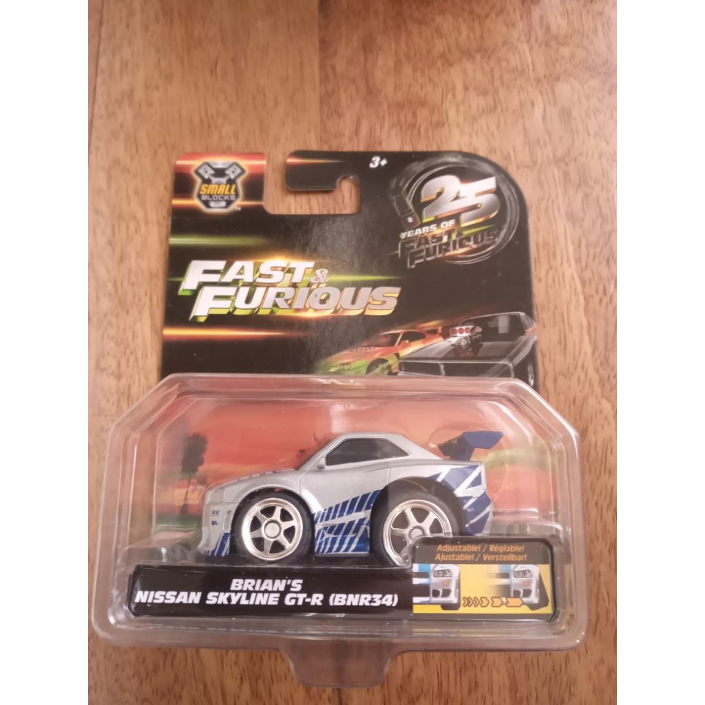 jada fast furious brian nissan gtr