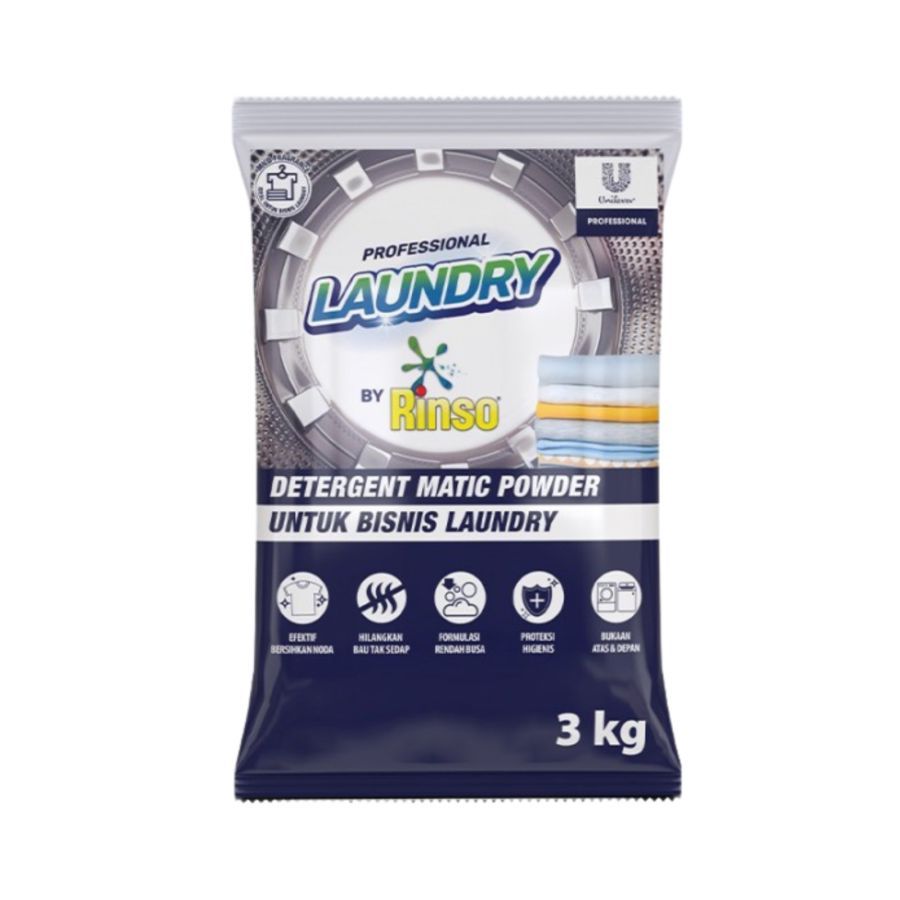 Rinso Professional Laundry Deterjen Bubuk 3kg