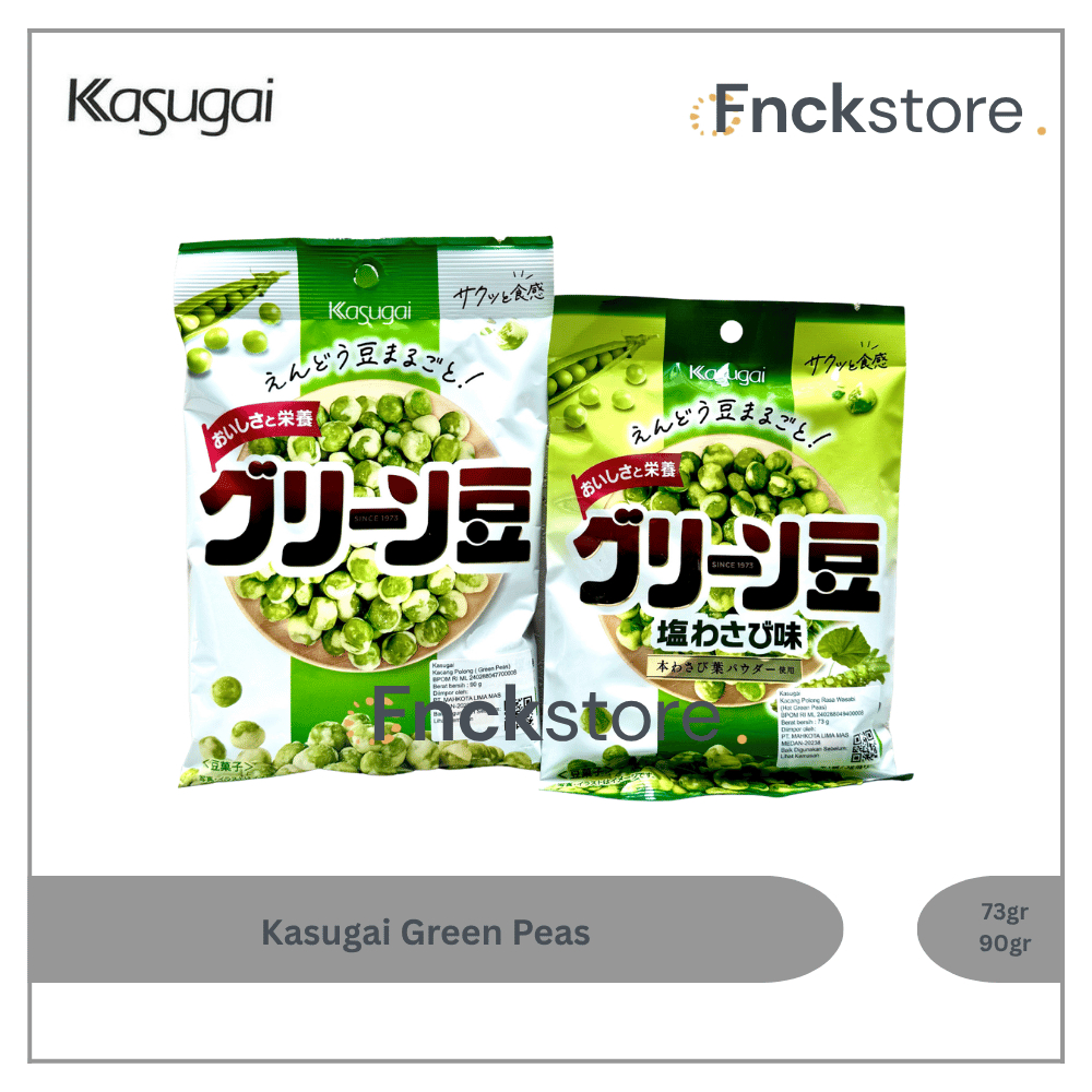 Kasugai Green Peas Original Wasabi Kacang