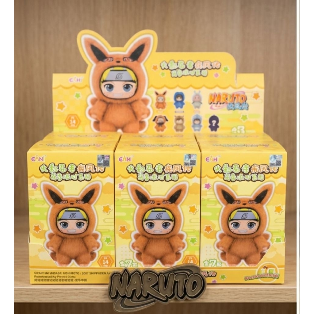 [ORIGINAL SELECTED] NARUTO Plushie x EAKI TOP TOY