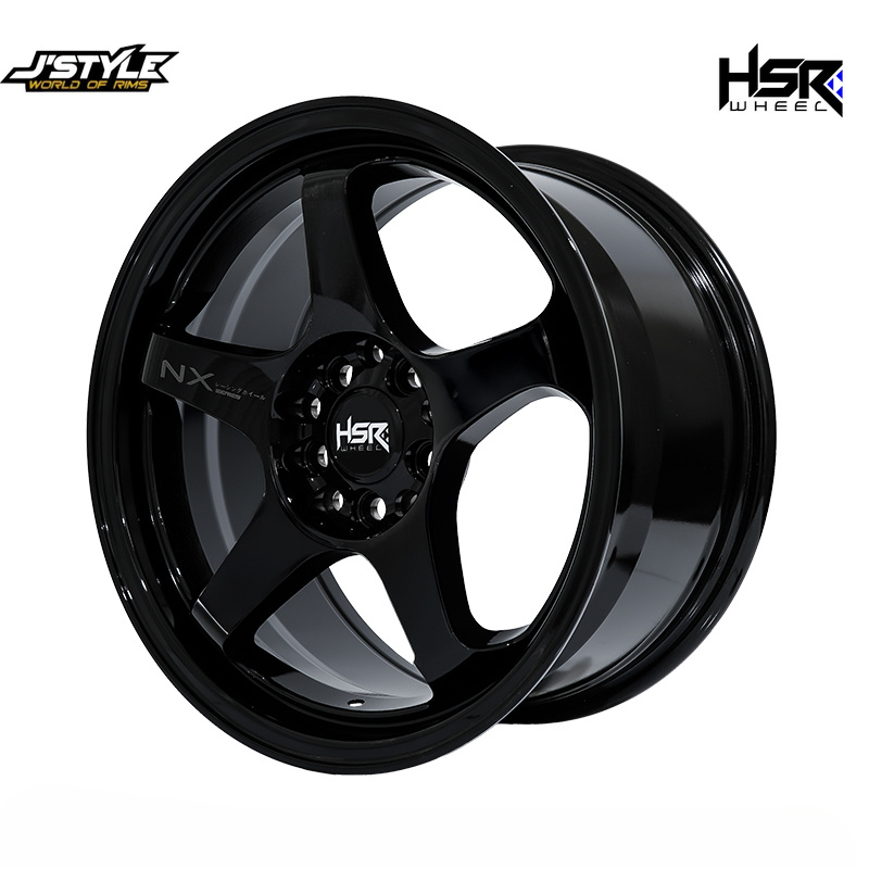 Velg Mobil Celong HSR KAILOLO R16X7t-8 ET42-38 H10X100-114,3 RADIANT BLACK Ertiga Brv Avanza Seren S