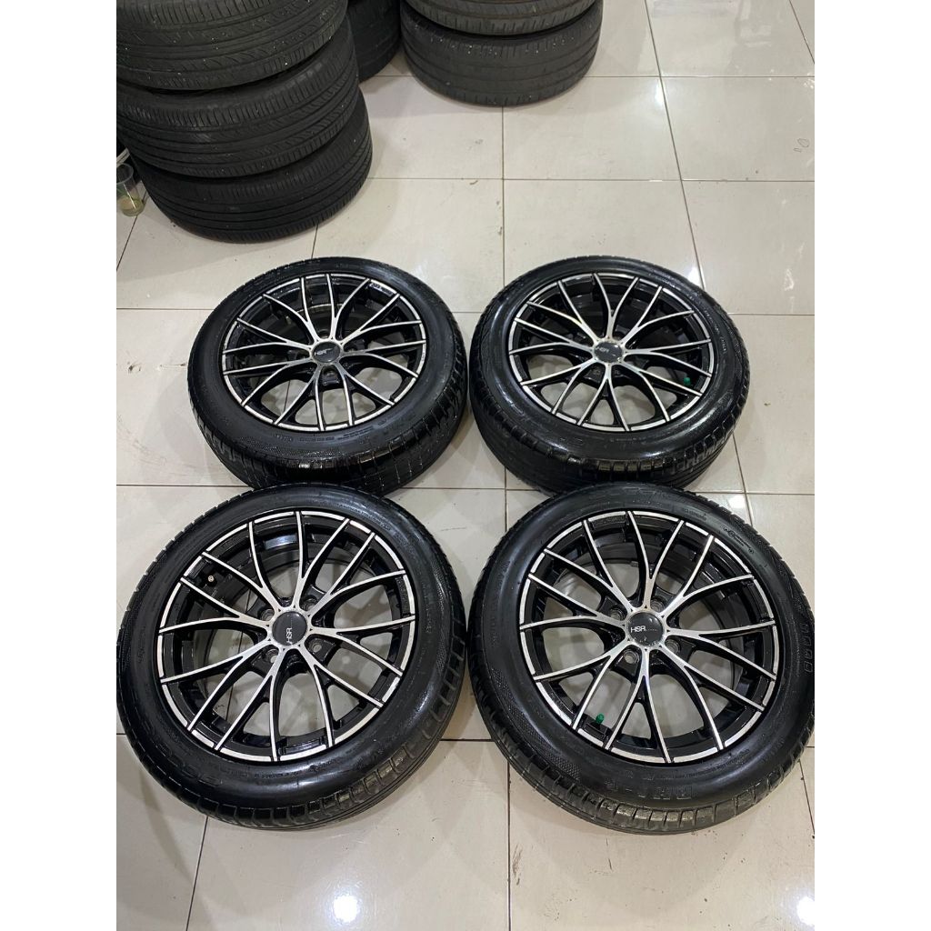 VELG MOBIL BEKAS HSR NAPLES RING 15 PCD 4X100 BUAT CALYA SIGRA BRIO VIOS SOLUNA CITY JAZZ
