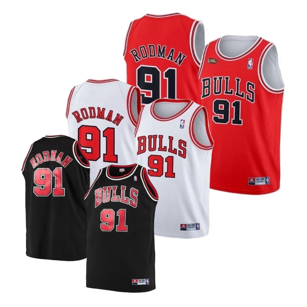 JERSEY BASKET RODMAN #91 BULLS