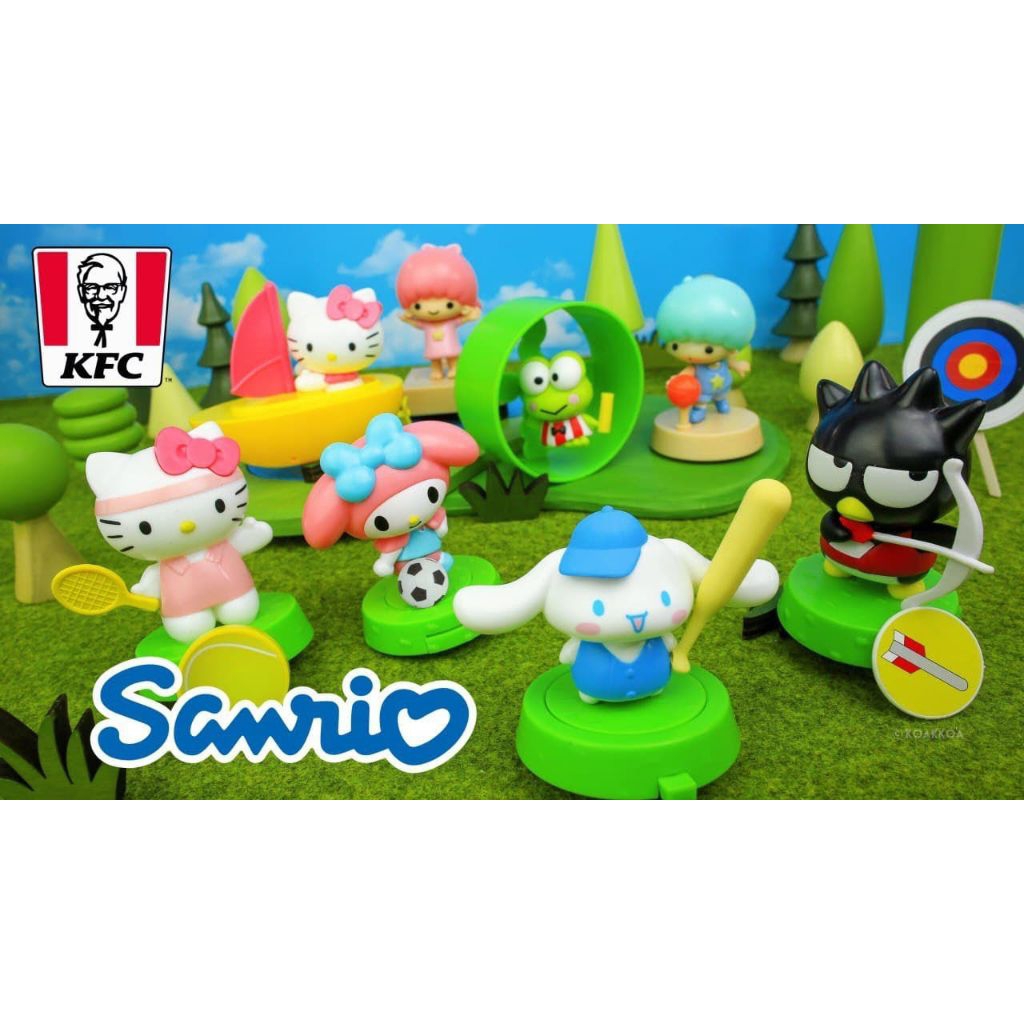 MAINAN HELLO KITTY KFC CHAKI KIDS MEAL CKM SANRIO 2021
