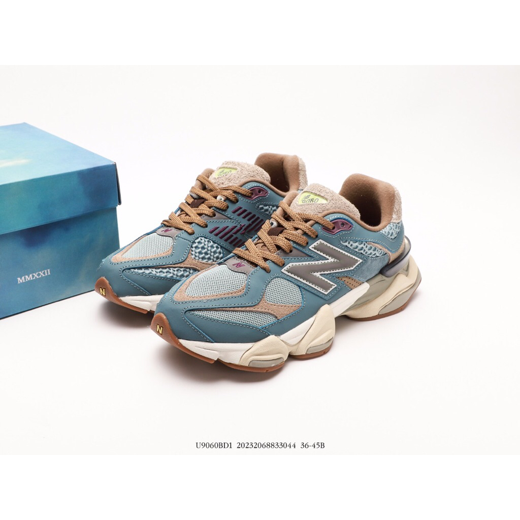 Blackshoes - Sepatu Sneakers New Balance 9060 Bodega Age of Discovery Grey Blue