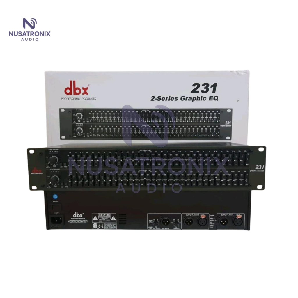 EQUALIZER DBX 231 ORIGINAL