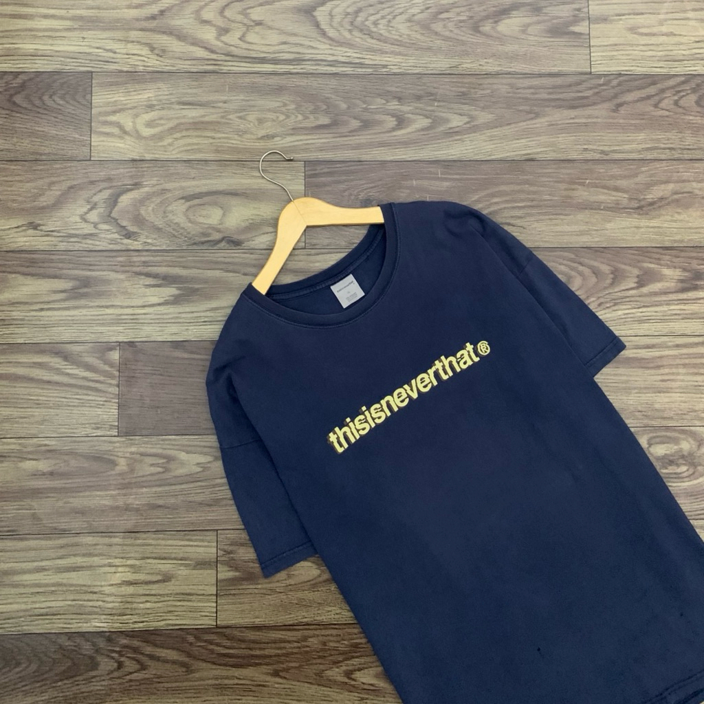 Kaos THISISNEVERTHAT Branded Dark Dark Blue Tee TShirt | Big Size