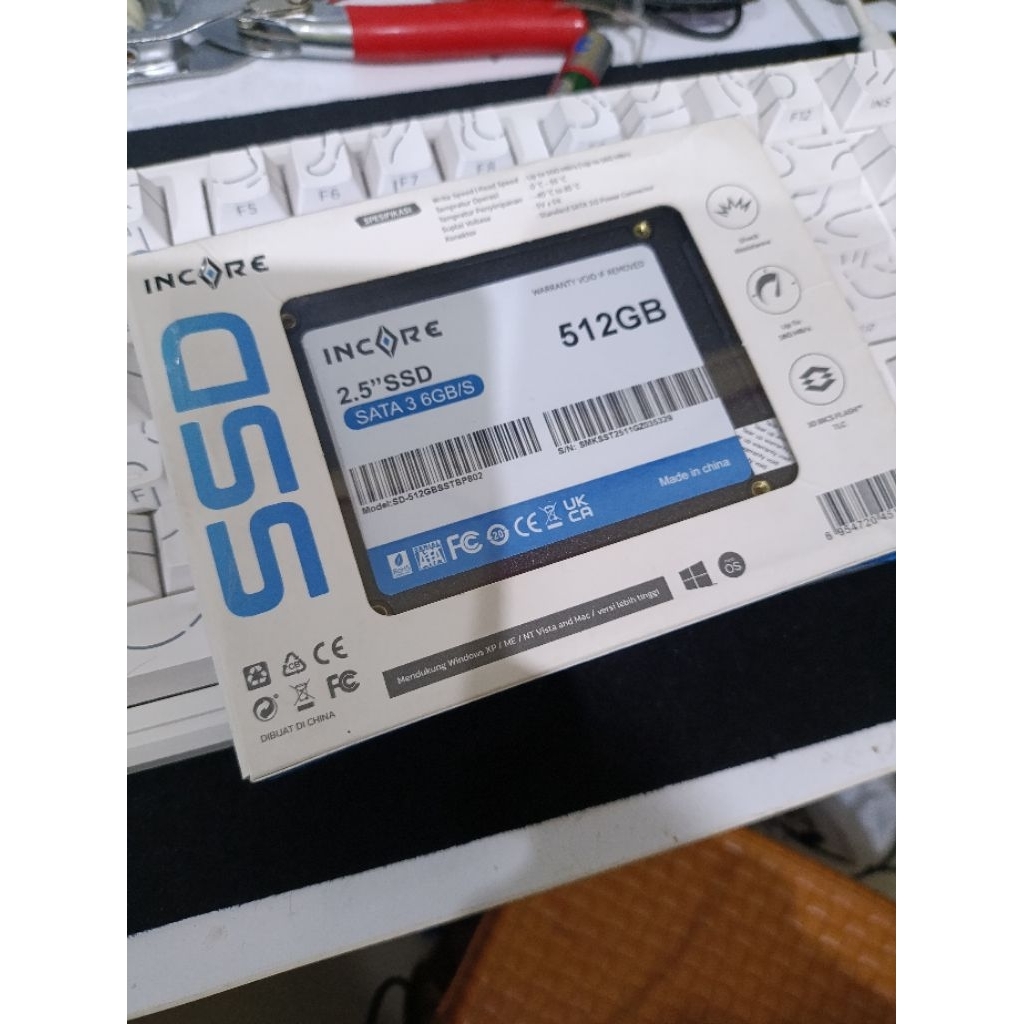 SSD INCORE 512GB SATA III 2,5"