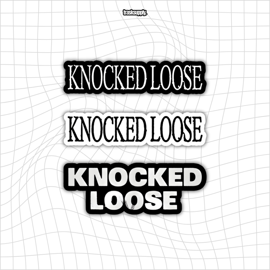 Sticker Knocked Loose - STICKER BAND