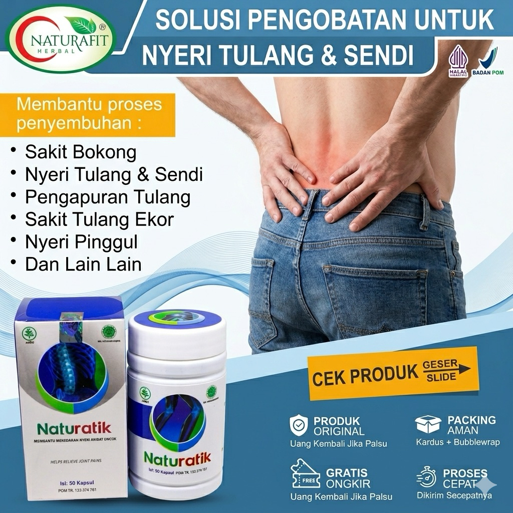 Obat Sakit Bokong Sampai Kaki Paling Ampuh, Obat Saraf Kejepit di Bokong, Obat Sakit Bokong Tetepoka