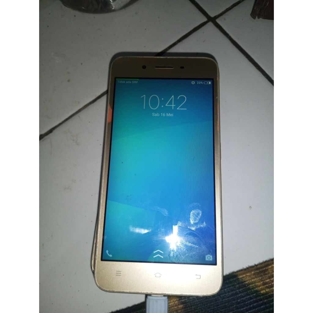 lcd touchscreen frame Vivo y53 ORI minus